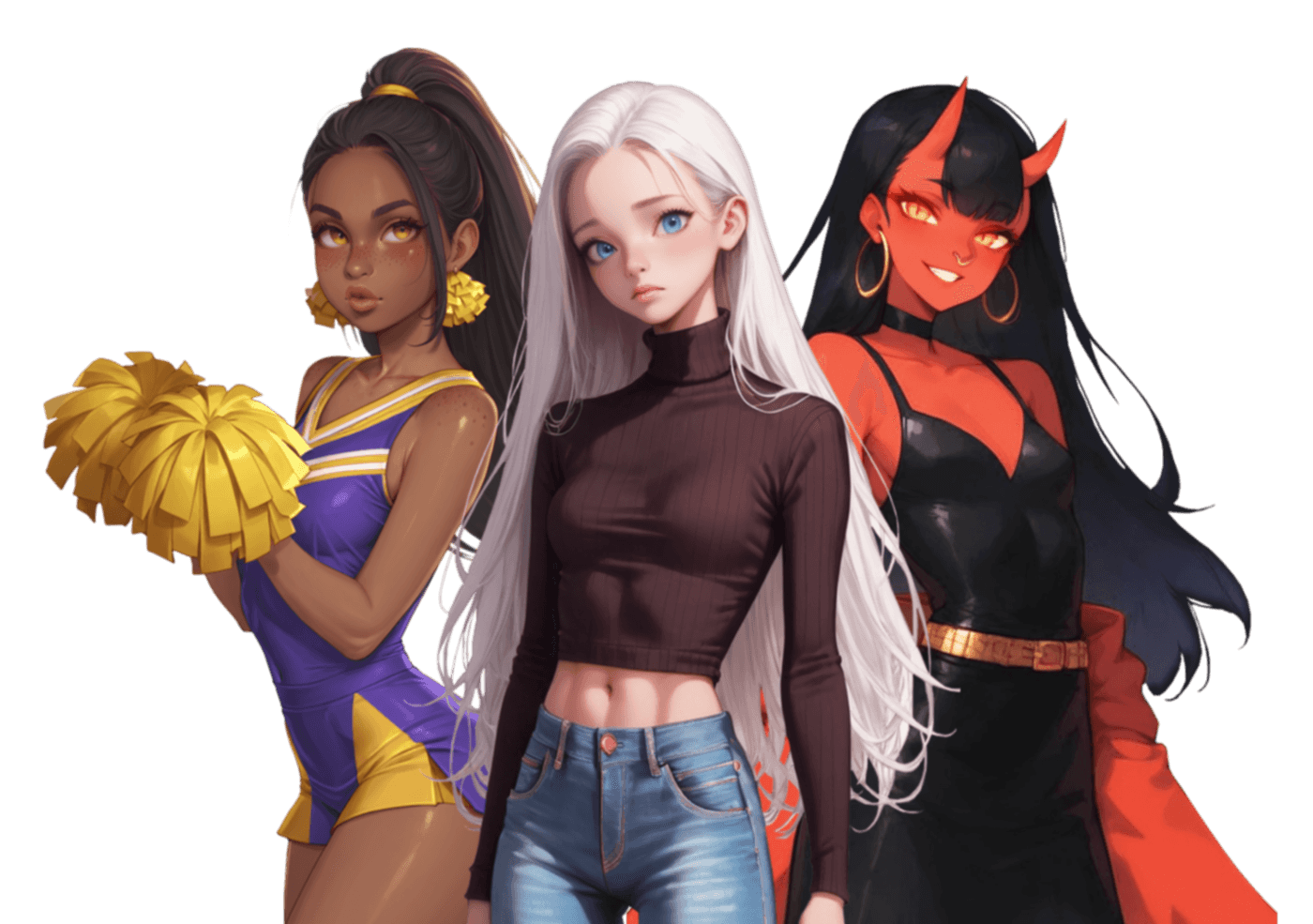 Chat X avec personnages IA